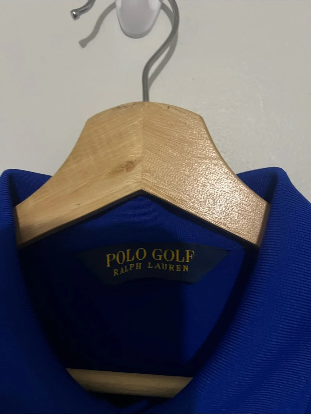 Polo by Ralph Lauren Long Sleeve Polo Shirt - Royal Blue with White Pony